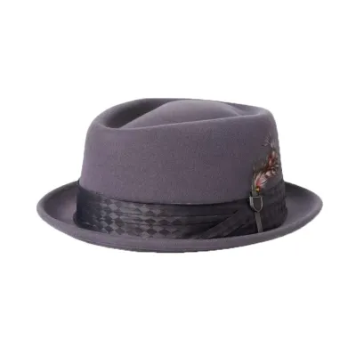 Grey Stout Hat - Brixton Reference: 18289 | Traclet Hat Shop