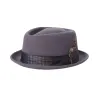 Chapeau Stout Gris - Brixton Reference : 18289 | Chapellerie Traclet