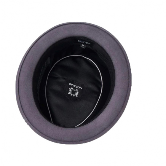Grey Stout Hat - Brixton