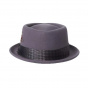 Gray Stout Hat - Brixton