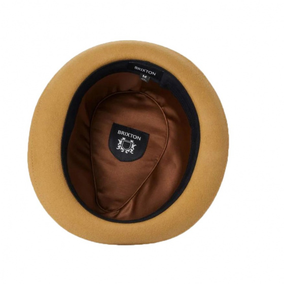 Chapeau Trilby Gain Feutre Laine Antilope - Brixton