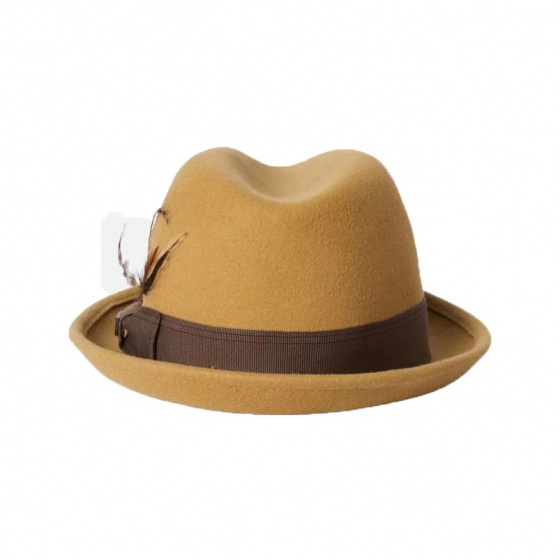 Antelope Wool Felt Gain Trilby Hat - Brixton