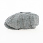 Gavroche Brood Baggy Herringbone Cap Light Grey - Brixton