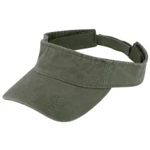 Calvia Cotton Visor Cap Olive - Traclet   Reference: 18300| Traclet Hat Shop