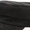 Black Leather Cuban Cap - City Sport Reference: 16527