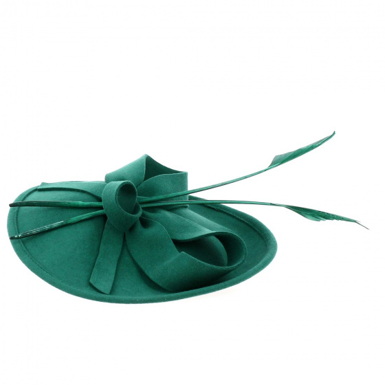 Bibi Hat - Zita Green Felt Headband - Traclet