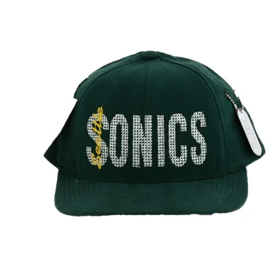 Casquette Strapback Sonics Verte - Torpedo Reference : 18318 | Chapellerie Traclet