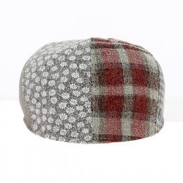 Cotton and Linen Patchwork Camisole Cap - Traclet
