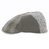 Domed Patchwork Linen and Cotton Cap - Traclet Reference: 11719 | Traclet Hat Shop