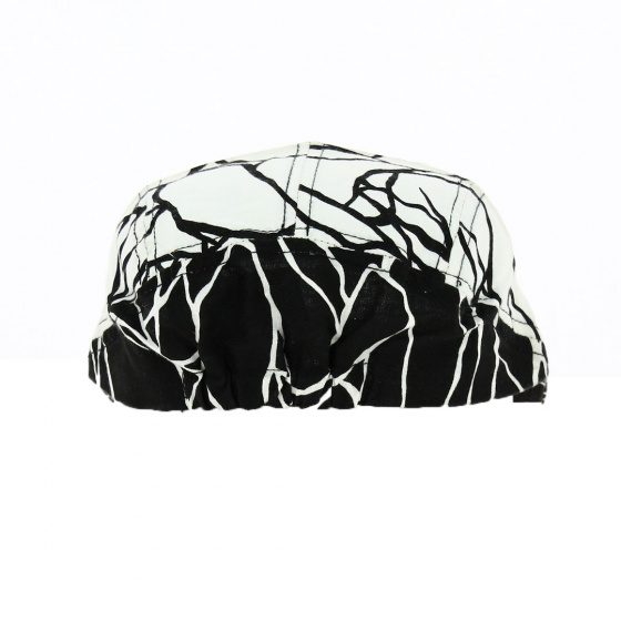 Black and White Baseball Cap - Torpedo