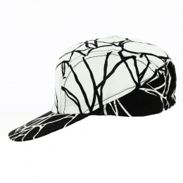 White and Black Baseball Cap - Torpedo