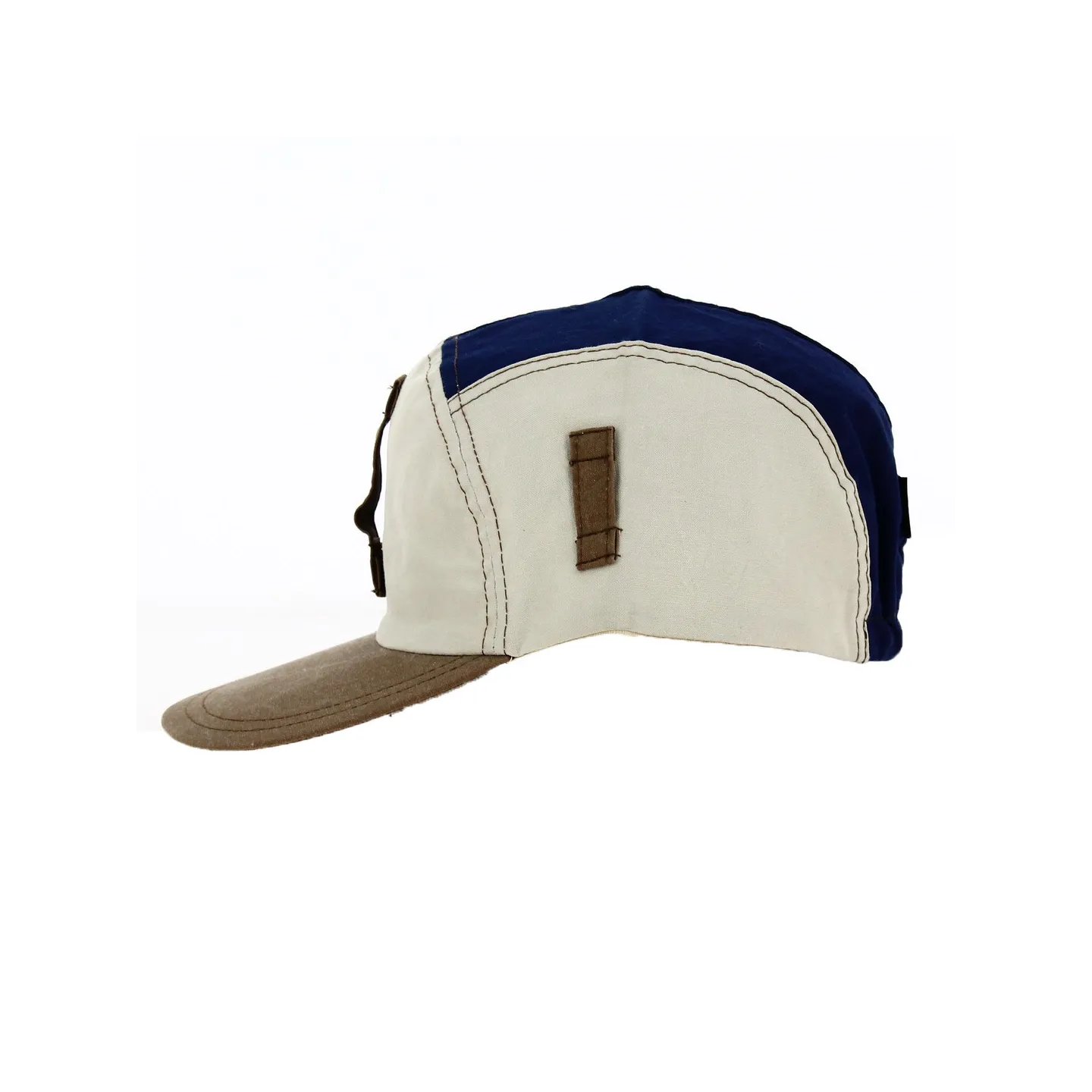 Beige and Blue Baseball Cap - Torpedo Reference: 18332 | Traclet Hat Shop