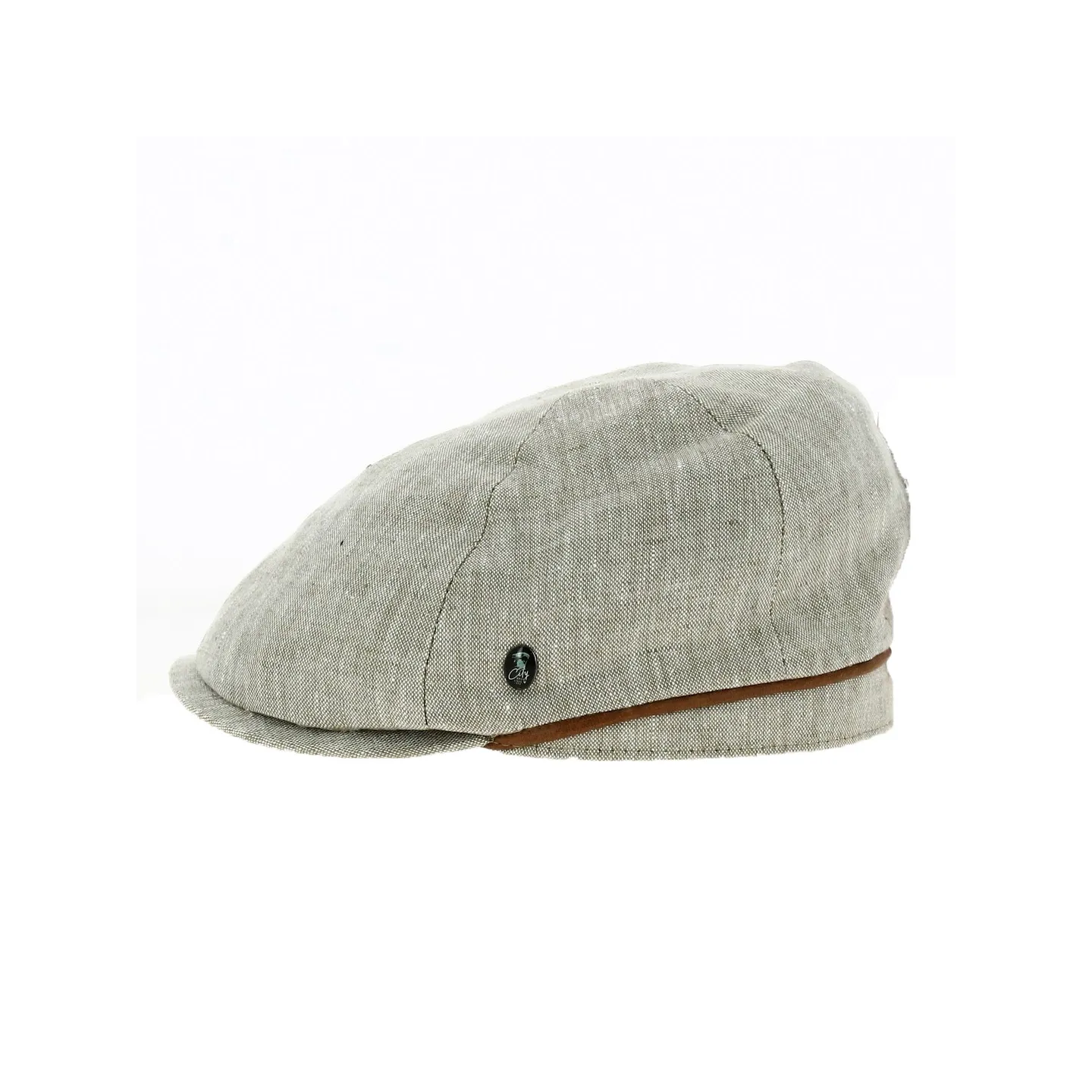 Casquette Adam Lin beige Chinée - City Sport