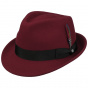 Elkader Red Wool Felt Trilby Hat - Stetson
