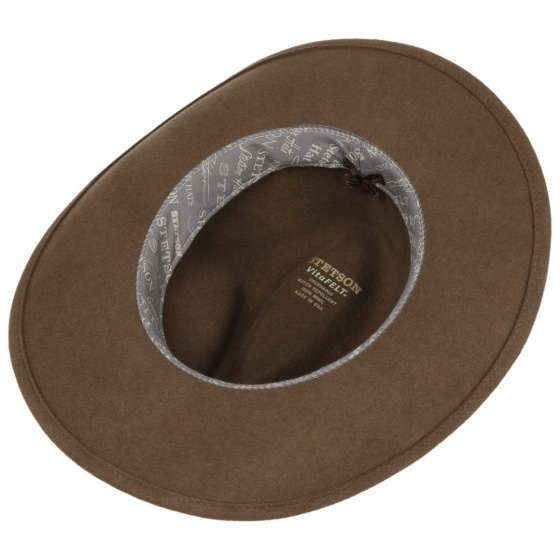 Brown Wool Vitafelt Western Hat - Stetson
