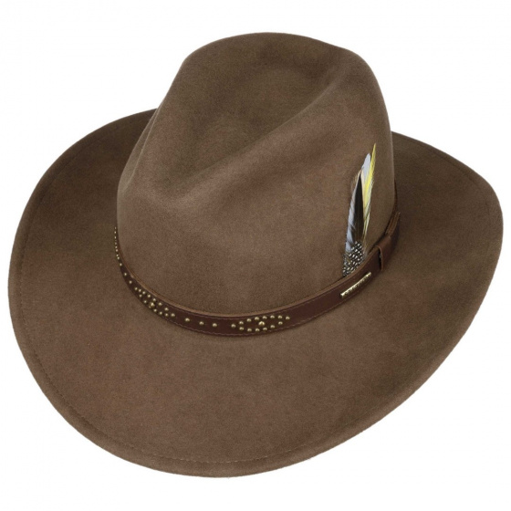 Chapeau Western Vitafelt Laine Marron - Stetson