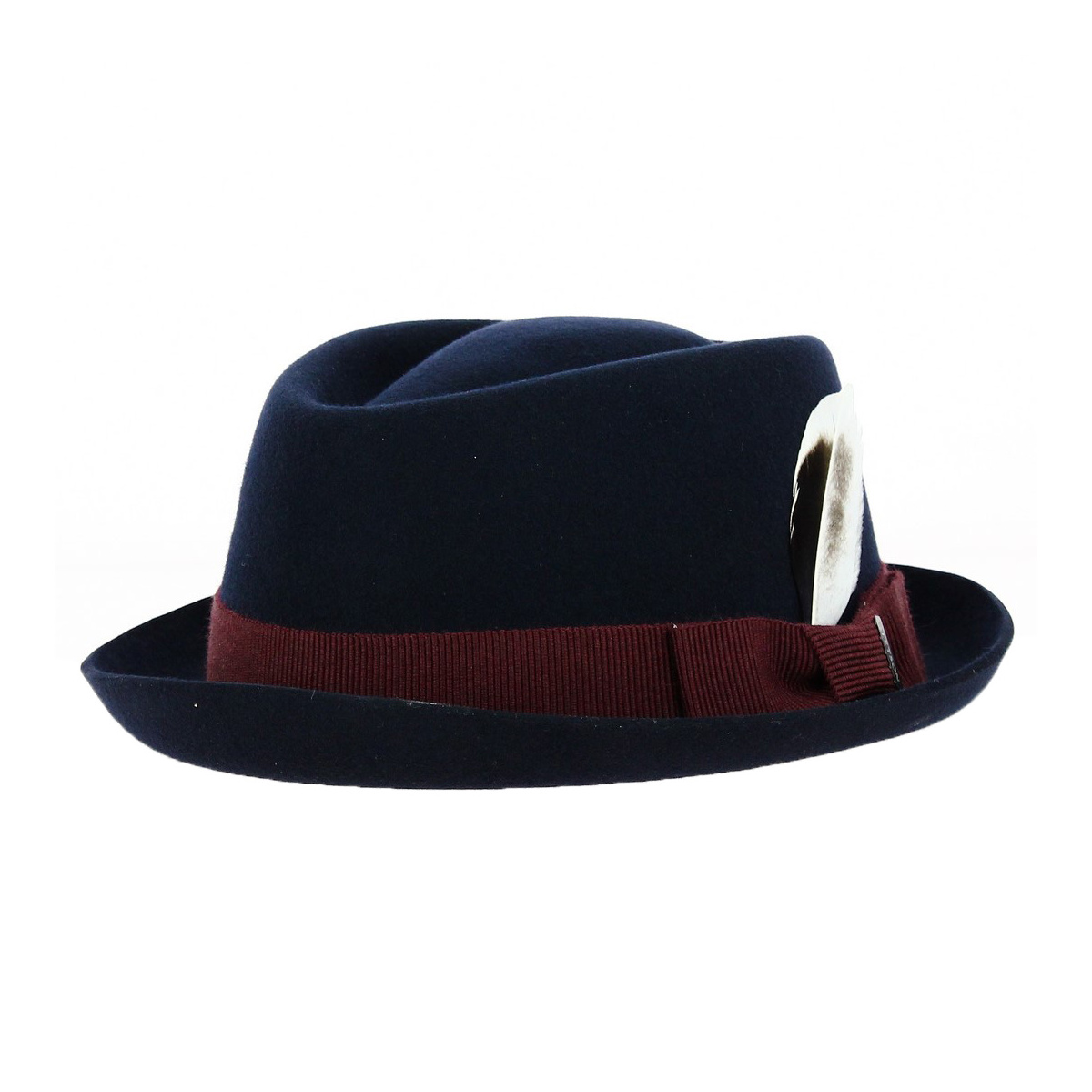 pork pie hat grey cotton - stetson Reference : 3137 | Chapellerie Traclet