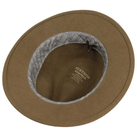 Chapeau Vitafelt Newark Beige - Stetson