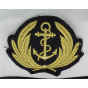 Customized White Cotton Commodore Sailor Cap - Traclet