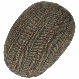 Kent Flat Wool Beige Cap - Stetson