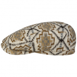 Stetson Beige Navajo Driver Flat Cap
