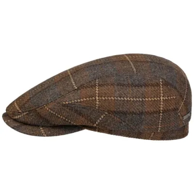 Harris Tweed/Plaid Cap - Stetson Reference: 18363 | Traclet Hat Shop