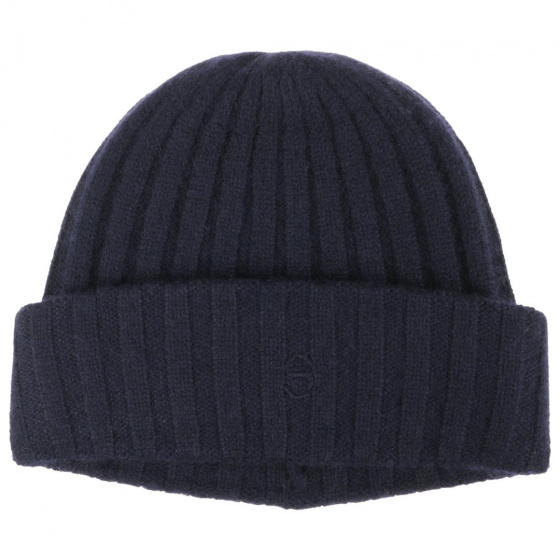 Cashmere Surth Beanie Navy - Stetson Cashmere Surth Beanie Navy - Stetson
