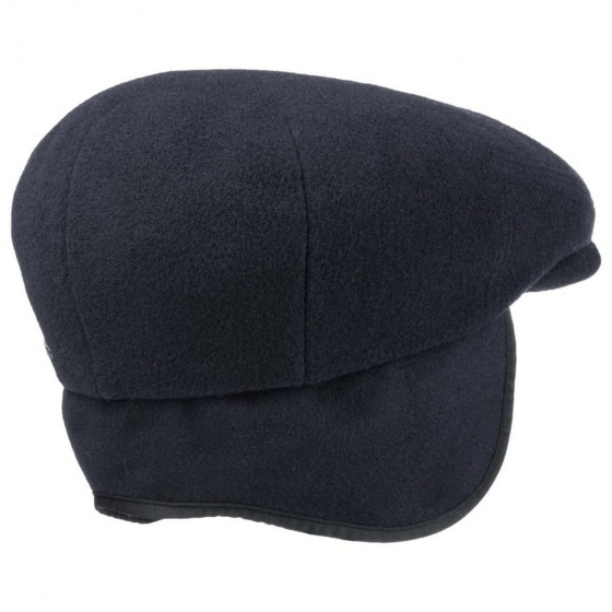 Kent Cap with Ear Flaps Navy - Stetson