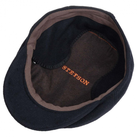 Kent Cap with Ear Flaps Navy - Stetson