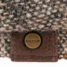 Casquette Hatteras Washington Tweed Marron - Stetson Reference : 4059 | Chapellerie Traclet
