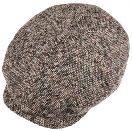 Stetson Washington Tweed Brown Hatteras Cap