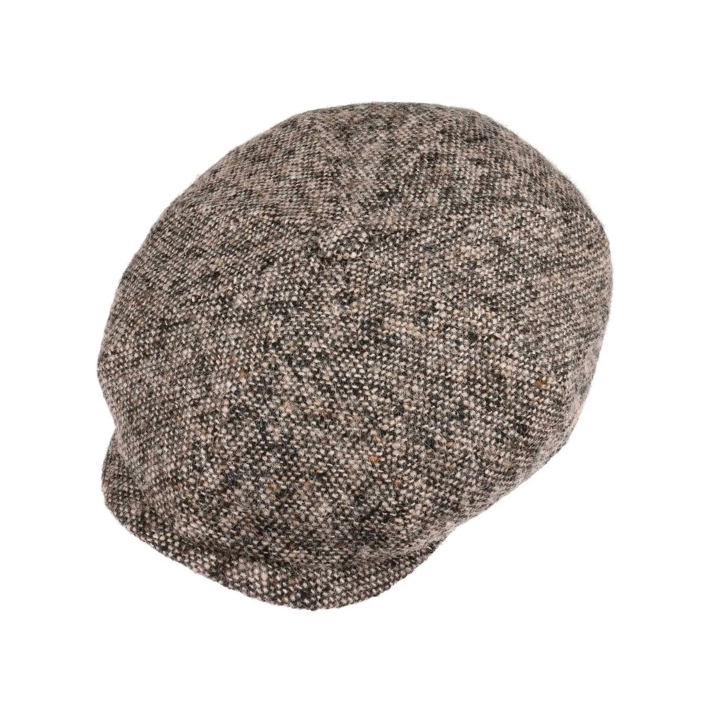 Casquette Hatteras Washington Tweed Marron - Stetson Reference : 4059 | Chapellerie Traclet