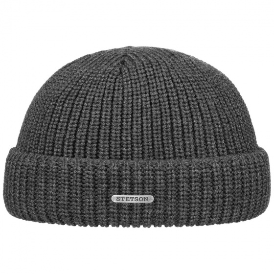 Grey Nashville Sailor Beanie - Stetson
