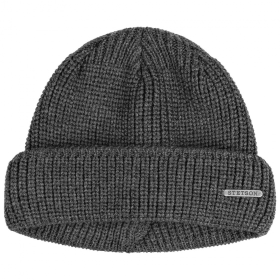 Grey Nashville Sailor Beanie - Stetson