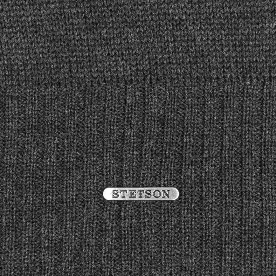 Long Gray Beanie - Stetson
