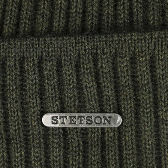 Stetson Green Wool Parkman Beanie