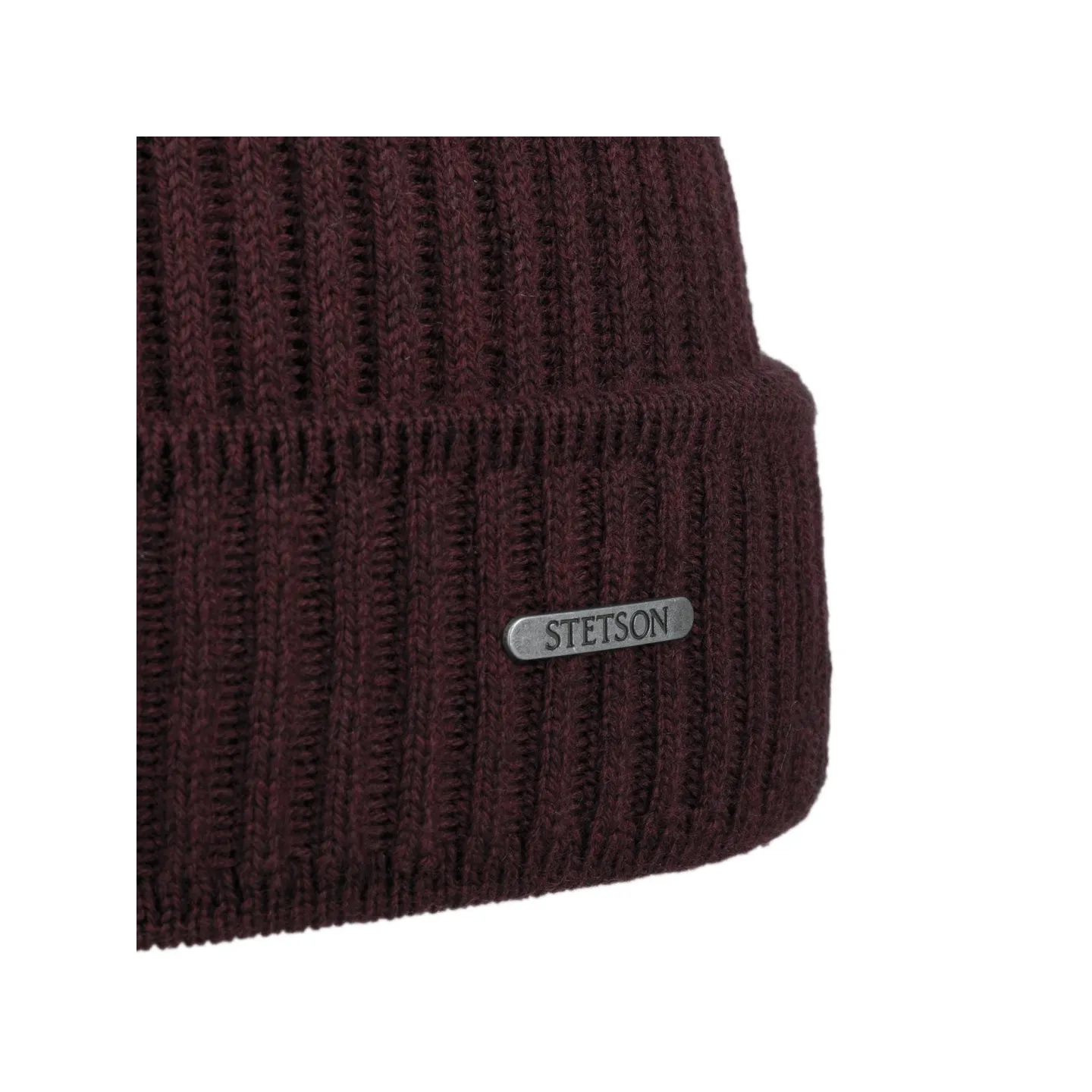 Bonnet Stetson- Parkman tricot bordeaux  Reference : 8409 | Chapellerie Traclet