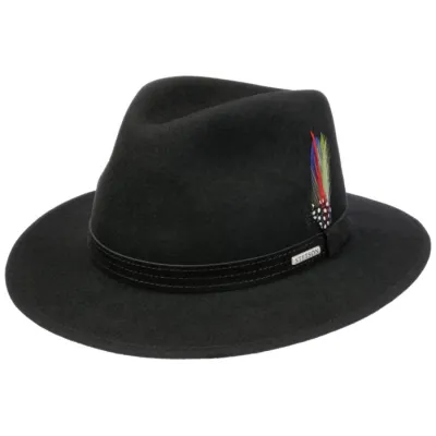 Black Traveller Hat - Stetson Reference: 2776 | Traclet Hat Shop