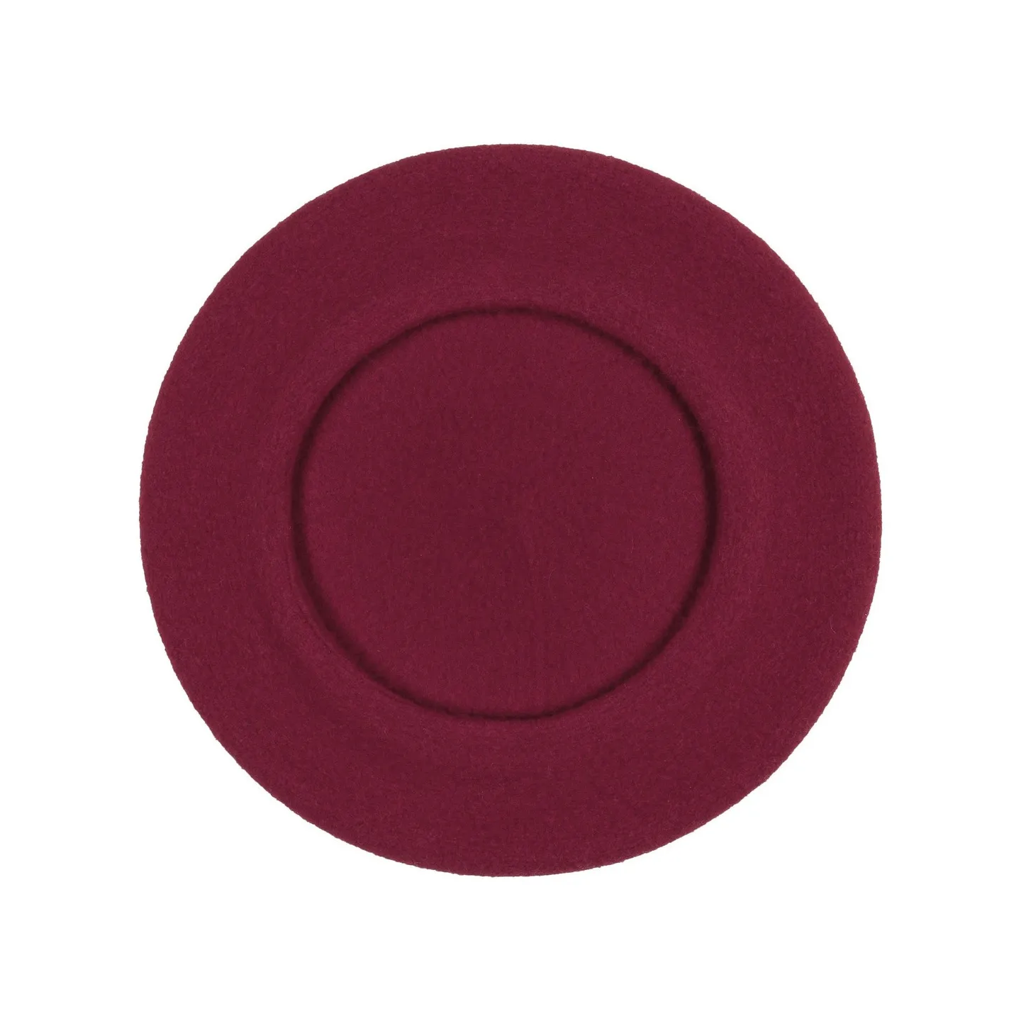 Béret Laine Barascon Bordeaux - beret Reference : 7431 | Chapellerie Traclet