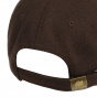 Brown Wool John B Trucker Cap - Stetson