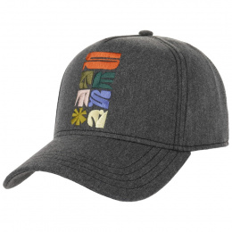 Trucker Flower Cotton Grey Cap - Stetson x Feebles