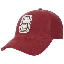Red Corduroy Baseball Cap - Stetson