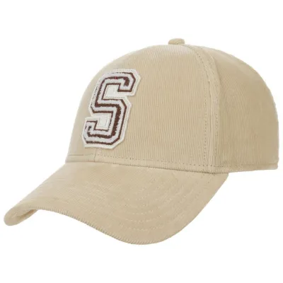 Casquette Baseball Corduroy Beige - Stetson Reference : 18383 | Chapellerie Traclet