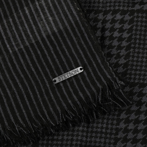 Floral Wool Scarf - Stetson Floral Wool Scarf - Stetson