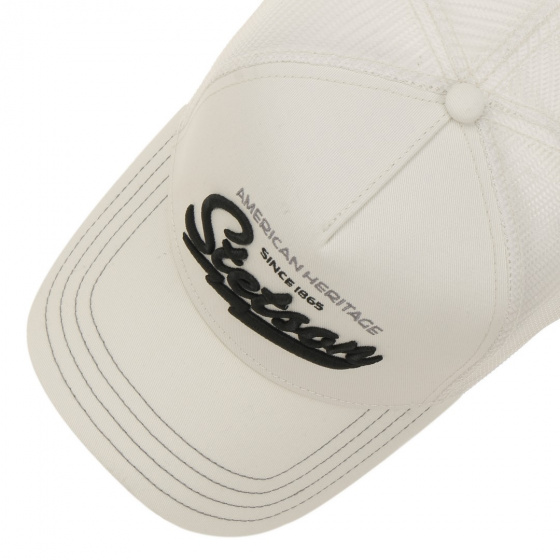 Casquette Baseball Trucker American Heritage Orange - Stetson Casquette Baseball Trucker American Heritage Orange - Stetson