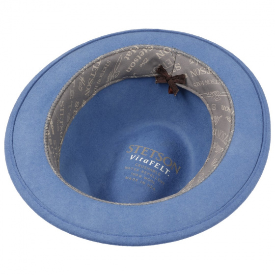 Sky Blue Trinity Vitafelt Player Hat - Stetson