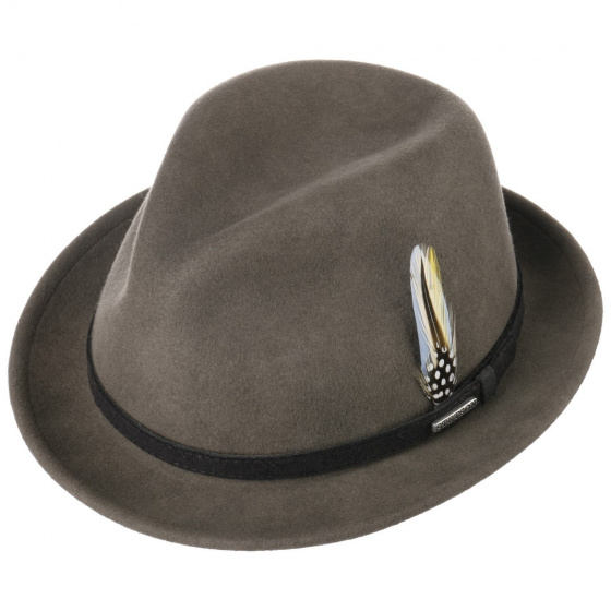 Chapeau Player Trinity Vitafelt Marron - Stetson Chapeau Player Trinity Vitafelt Marron - Stetson