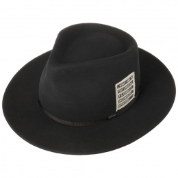 Chapeau Fedora Series Laine & Cachemire Noir - Stetson