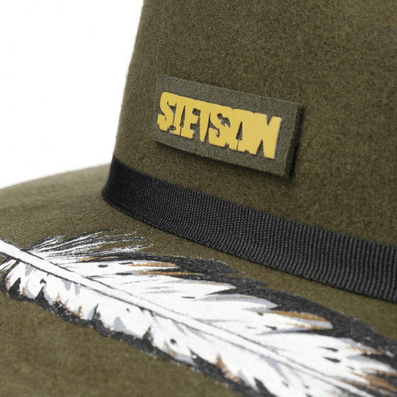 Imperial Traveller Hat Wool Felt Olive - Stetson