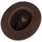 Sandata Brown Wool Felt Fedora Hat - Stetson
